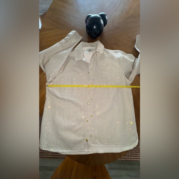 TRIARCHY Ms. Cali Crystal Embellished Denim Jacket - Picture 4 of 9